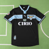 Camisa Lazio II 1998/1999 Preta Retrô