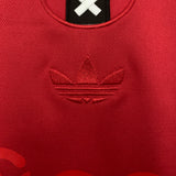 Camisa Ajax Comemorativa 125 Anos Vermelha e Branca Manga Longa Adidas