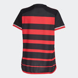 Camisa Flamengo I 24/25 Vermelha/Preta Feminina Adidas