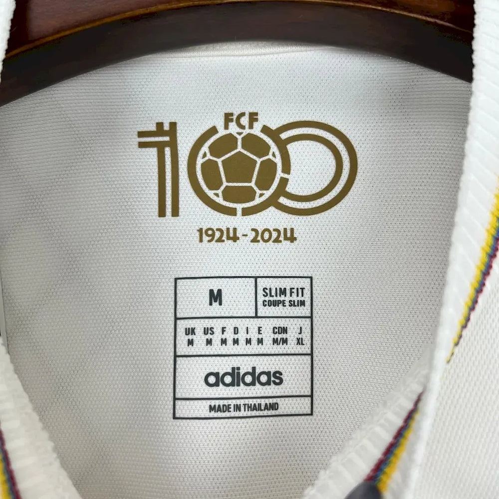 Camisa Seleção Colômbia Edição Especial 100 Anos Branca Feminina Adidas