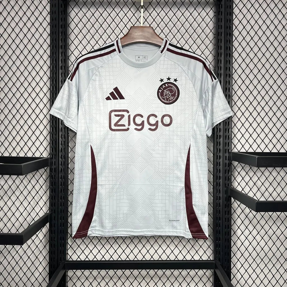 Camisa Ajax III 24/25 Branca Masculina Adidas