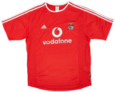 Camisa Benfica I 2003/2004 Retrô Vermelha Masculina Adidas