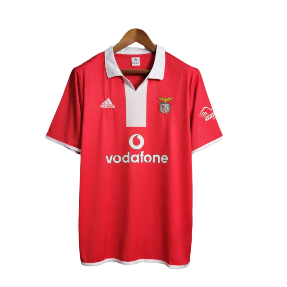Camisa Benfica I 2004/2005 Retrô Vermelha Masculina Adidas