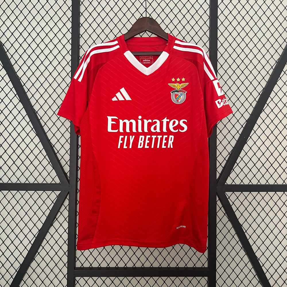 Camisa Benfica I 24/25 Vermelha Masculina Adidas