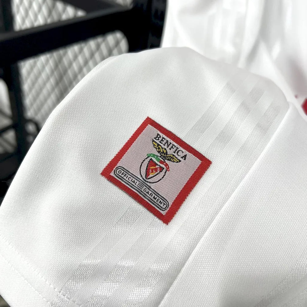 Camisa Benfica II 1997/1999 Retrô Branca Masculina Adidas