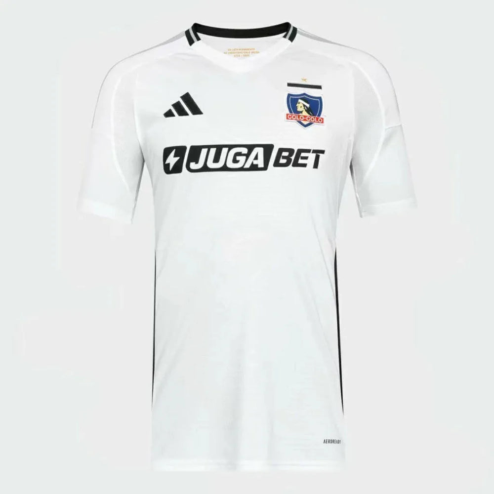 Camisa Colo-Colo I 25/26 Branca Masculina Adidas