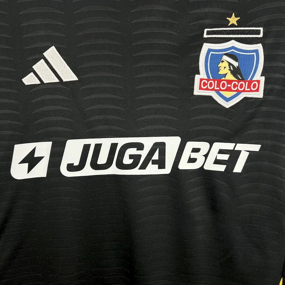 Camisa Colo-Colo II 25/26 Preta Masculina Adidas