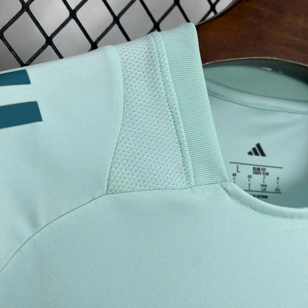 Camisa Cruzeiro Treino I 25/26 Azul Turquesa Masculina Adidas