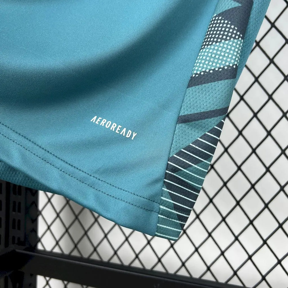 Camisa Cruzeiro Treino II 25/26 Azul Turquesa Masculina Adidas