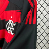 Camisa Flamengo Home 25/26 Vermelha/Preta Masculina Adidas