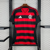 Camisa Flamengo Home 25/26 Vermelha/Preta Masculina Adidas
