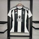 Camisa Juventus I 24/25 Preta e Branca Masculina Adidas