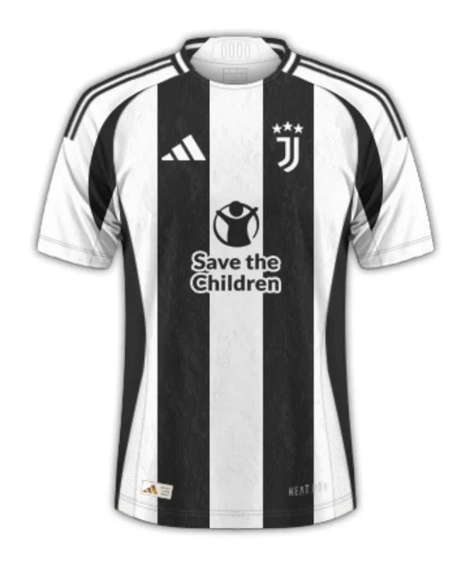 Camisa Juventus I 24/25 Preta e Branca Masculina Adidas