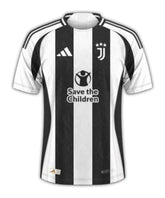 Camisa Juventus I 24/25 Preta e Branca Masculina Adidas