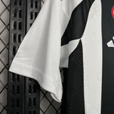 Camisa Juventus I 24/25 Preta e Branca Masculina Adidas