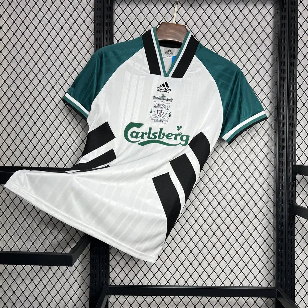 Camisa Liverpool II 1993/1995 Retrô Branca Masculina Adidas