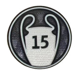 Camisa Real Madrid I 24/25 Com Patch Campeão Champions League Branca Masculina Adidas