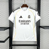 Camisa Real Madrid I 25/26 Branca Masculina Adidas