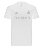Camisa Real Madrid x Balmain Collab Branca Masculina Adidas