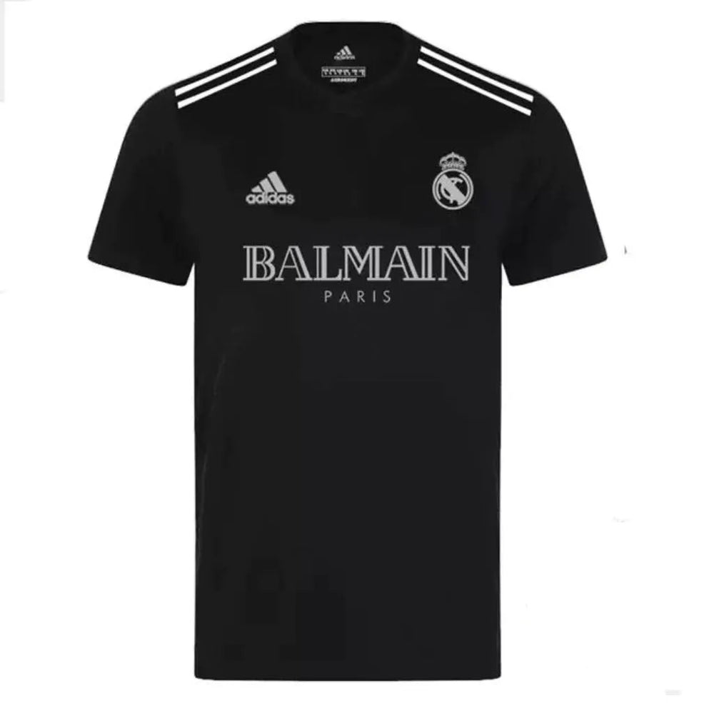 Camisa Real Madrid x Balmain Collab Preta Masculina Adidas