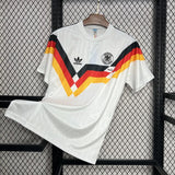 Camisa Seleção Alemanha I 1990 Retrô Branca Masculina Adidas