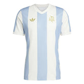 Camisa Seleção Argentina Comemorativa 50 Anos AFA Branca e Azul Masculina Adidas