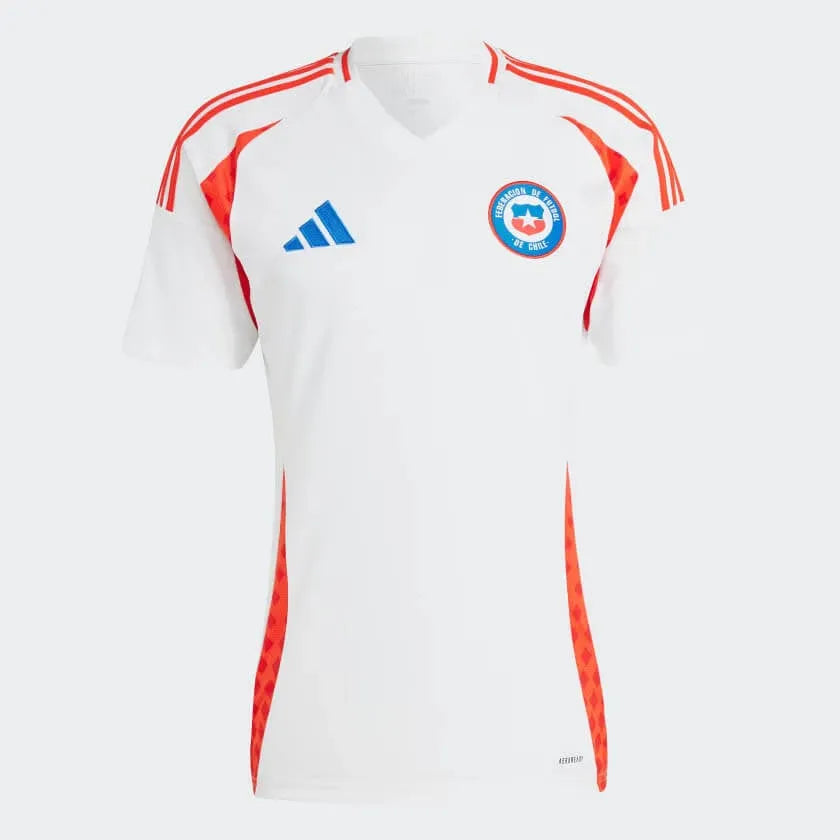 Camisa Seleção Chile II 24/25 Branca Masculina Adidas