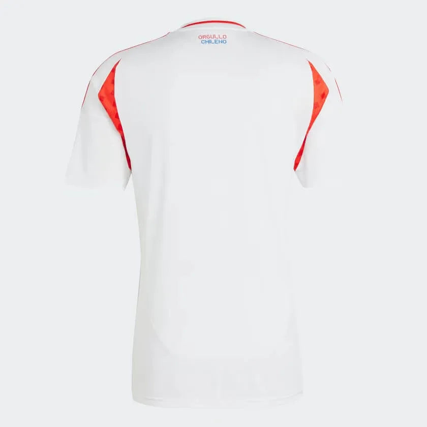Camisa Seleção Chile II 24/25 Branca Masculina Adidas