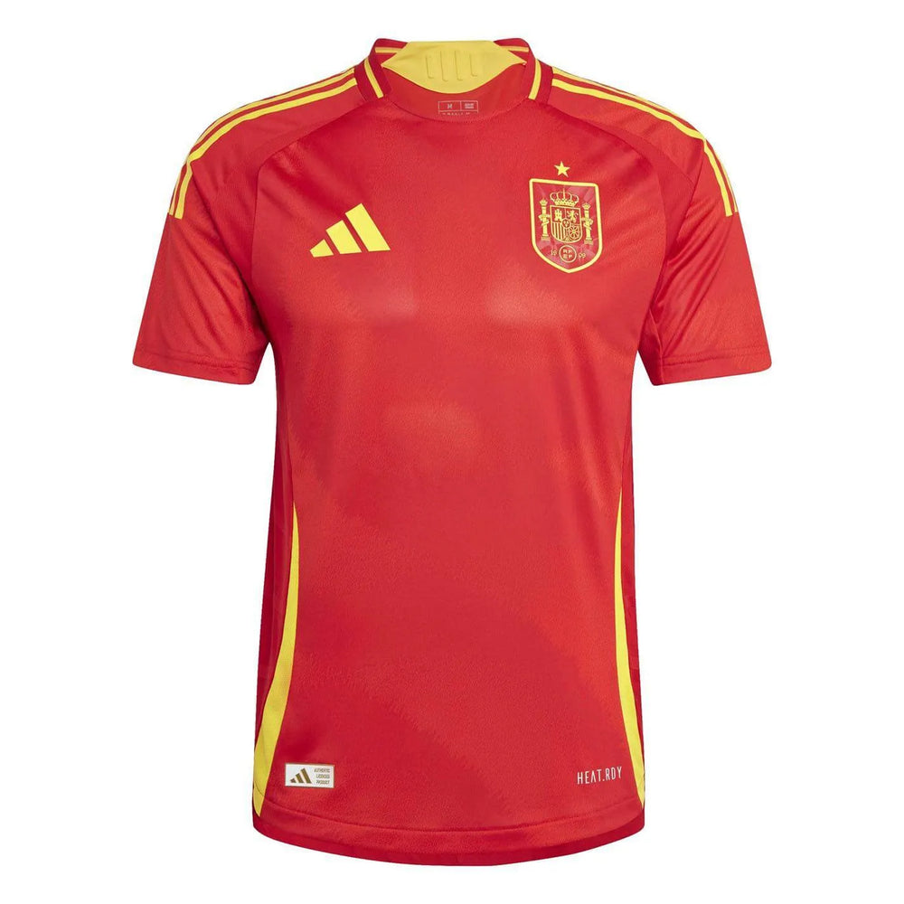 Camisa Seleção Espanha I Eurocopa 2024 Vermelha Masculina Adidas