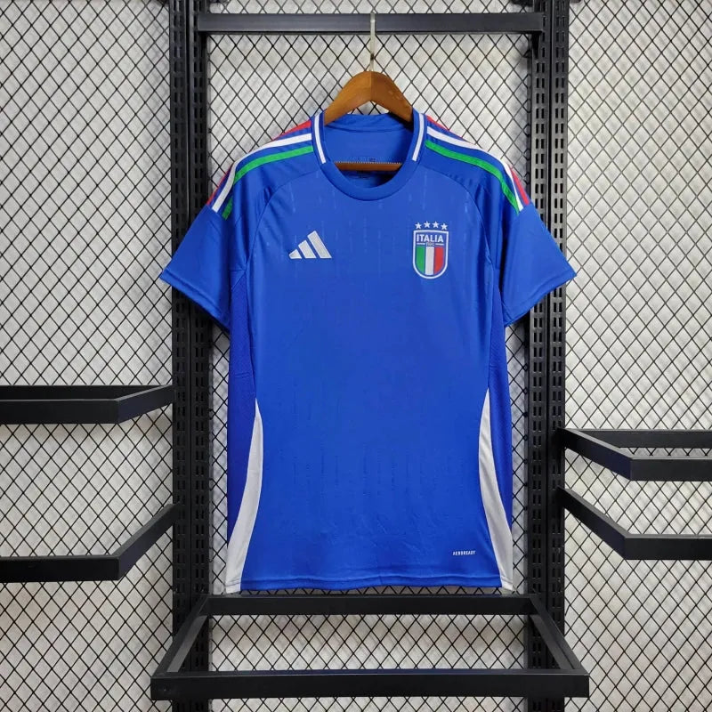 Camisa Seleção Itália I 24/25 Azul Masculina Adidas
