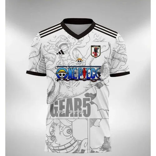 Camisa Seleção Japão Edição Especial One Piece Branca Masculina Adidas