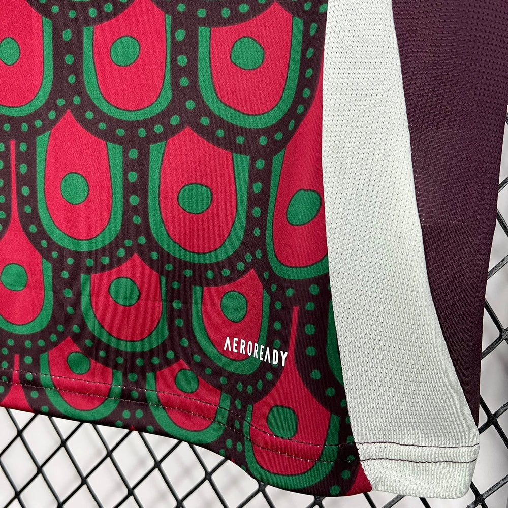 Camisa Seleção México I 24/25 Vinho Masculina Adidas