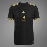 Camisa Seleção México I 25/26 "Oro" Preta e Dourada Masculina Adidas