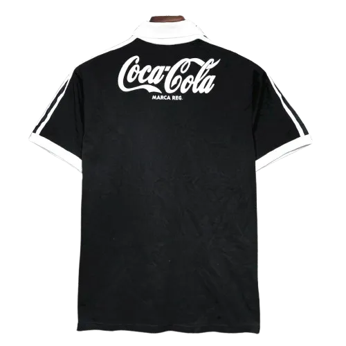 Camisa Vasco da Gama I 1998 Retrô Preta e Branca Masculina Adidas