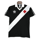 Camisa Vasco da Gama I 1998 Retrô Preta e Branca Masculina Adidas
