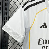 Conjunto Infantil Real Madrid I 25/26 Branco Adidas