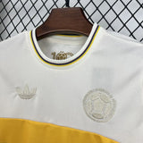 Conjunto Infantil Seleção Colômbia 100 Anos Branco Adidas