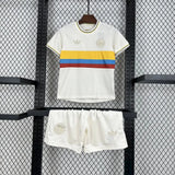 Conjunto Infantil Seleção Colômbia 100 Anos Branco Adidas