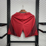 Short AS Roma I 24/25 Vermelho Masculino Adidas