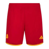 Short AS Roma I 24/25 Vermelho Masculino Adidas