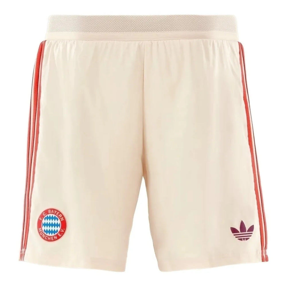 Short Bayern de Munique III 24/25 Bege Masculino Adidas