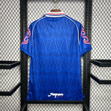 Camisa Seleção Japão I 1998 Retrô Azul Masculina Asics