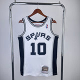 Regata San Antonio Spurs #10 Dennis Rodman Retrô 1993/1994 Branca