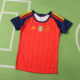 Camisa Seleção Espanha I Campeã Copa do Mundo 2026 com Patch Vermelha Feminina Adidas