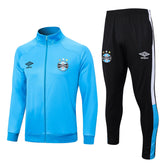 Conjunto Agasalho Grêmio Azul e Preto