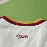 Camisa Seleção Espanha II Copa do Mundo 2026 Off White - Jogador