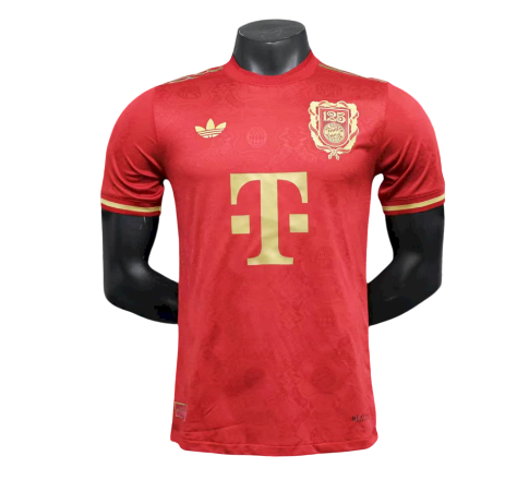 Camisa Bayern de Munique 125 Anos Vermelha Masculina - Jogador Adidas