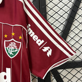 Camisa Fluminense III 2007/2008 Vermelha Retrô Adidas