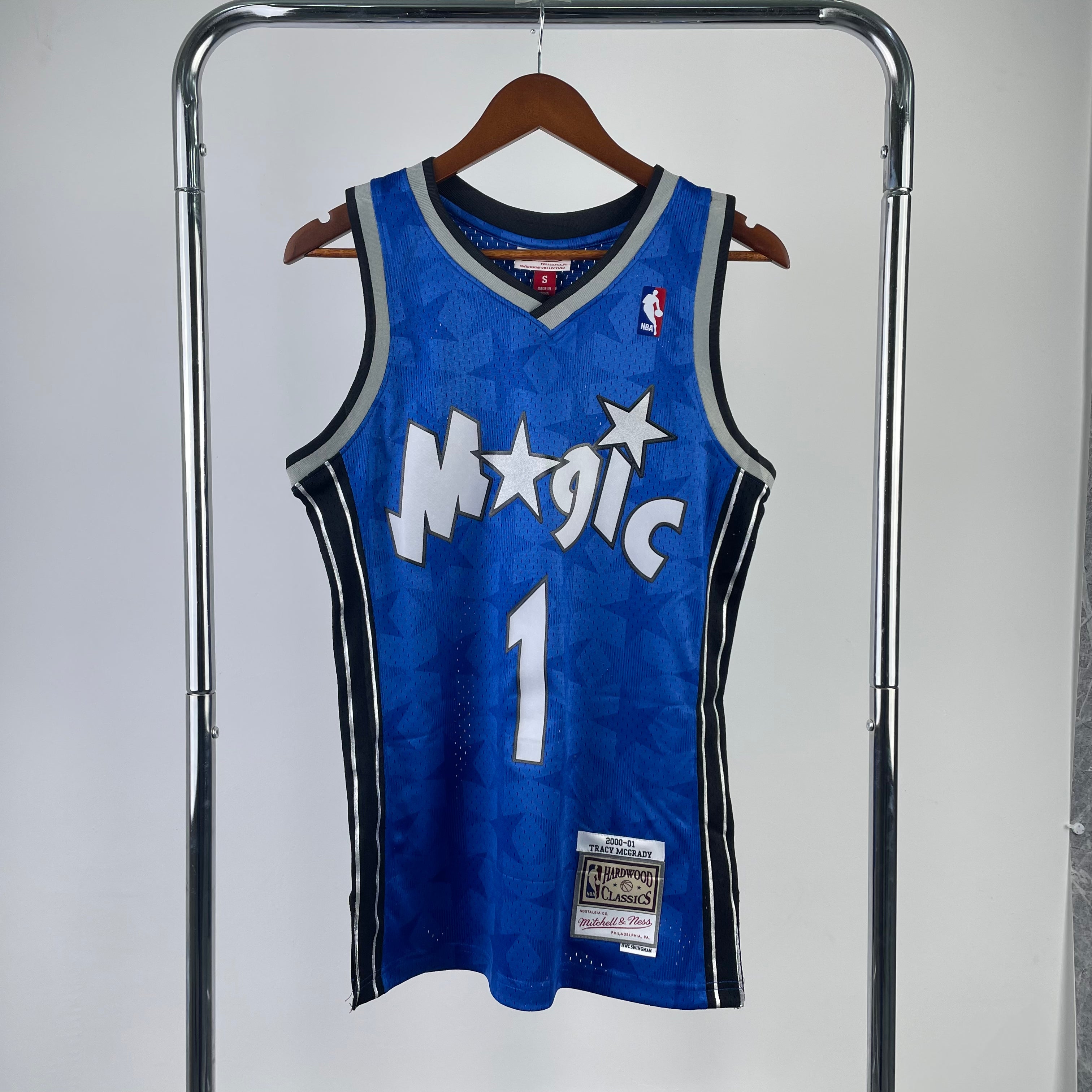Mitchell & Ness Magic Tracy McGrady Mサイズ Regata Orlando Magic Mitchell & Ness Tracy McGrady 2000/2001 Azul