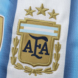 Conjunto Infantil Argentina I Copa do Mundo 2026 Azul e Branca